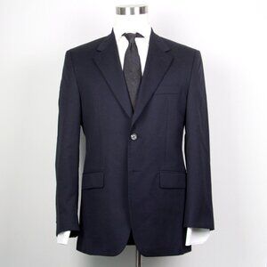 38R‎ Lauren Men's Blazer Sport Coat Jacket Navy Black E06752